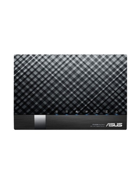 ASUS RT-AC56U router wireless Gigabit Ethernet Dual-band (2.4 GHz 5 GHz) 4G Nero