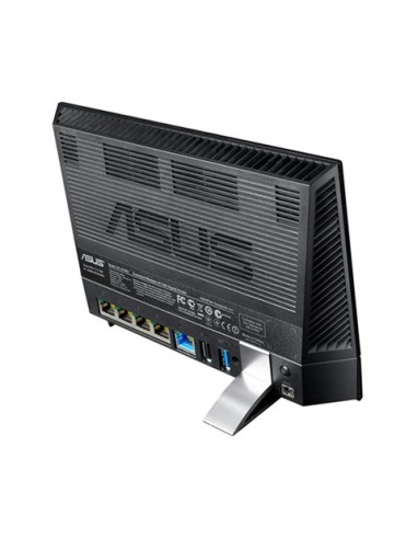 ASUS RT-AC56U router wireless Gigabit Ethernet Dual-band (2.4 GHz 5 GHz) 4G Nero
