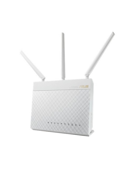 ASUS RT-AC68U router wireless Gigabit Ethernet Dual-band (2.4 GHz 5 GHz) 4G Bianco