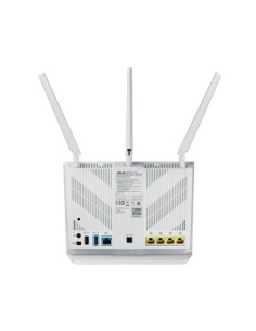 ASUS RT-AC68U router wireless Gigabit Ethernet Dual-band (2.4 GHz 5 GHz) 4G Bianco 2