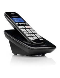 Motorola S3001 Telefono DECT Identificatore di chiamata Nero, Argento 2