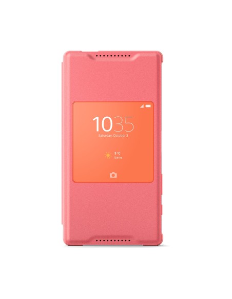 Sony SCR44 custodia per cellulare Custodia a libro Corallo