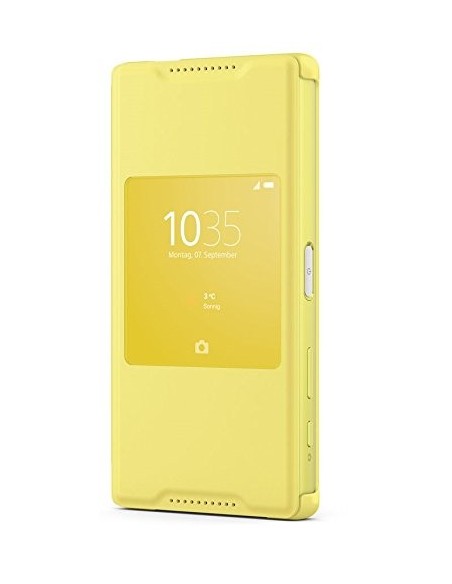Sony SCR44 custodia per cellulare Custodia a libro Giallo