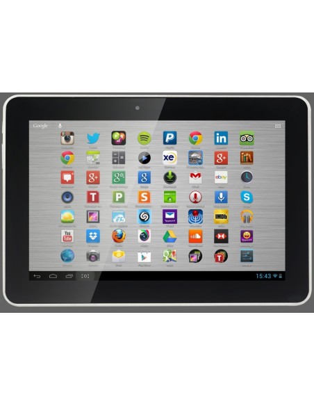 Hannspree SN1AT71W 16 GB 25,6 cm (10.1") ARM 1 GB Wi-Fi 4 (802.11n) Android Bianco