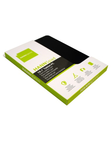 Hannspree 80-00000000G134 custodia per tablet 25,6 cm (10.1") Custodia a libro Nero