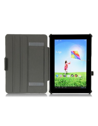 Hannspree 80-00000000G635 custodia per tablet 25,6 cm (10.1") Custodia a libro Nero