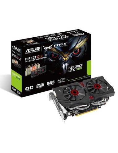 ASUS STRIX-GTX960-DC2OC-2GD5 NVIDIA GeForce GTX 960 2 GB GDDR5