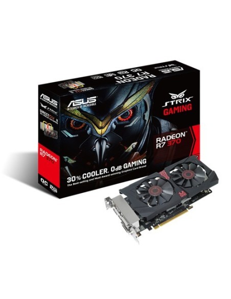 ASUS STRIX-R7370-DC2OC-2GD5-GAMING AMD Radeon R7 370 2 GB GDDR5
