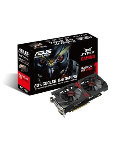 ASUS STRIX-R9380X-OC4G-GAMING AMD Radeon R9 380X 4 GB GDDR5