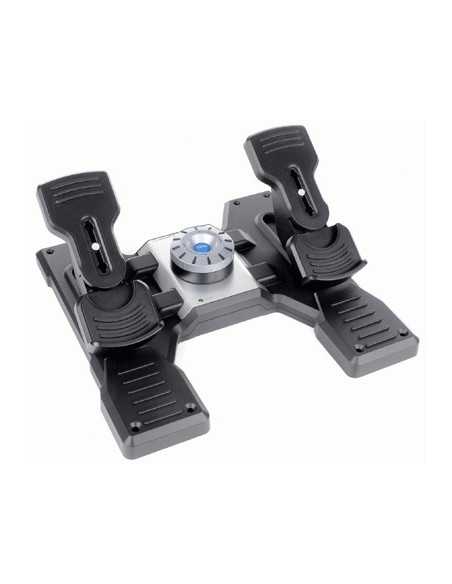 Logitech GSTK PRO FLIGHT RUDDER PEDALS Pro Flight Rudder Pedals 945-000005 5099206069916 CONTROLLERS E SENSORI GAMES