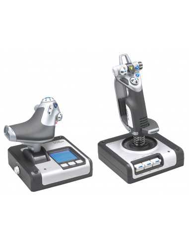 Logitech GSTK X52 FLIGHT CONTROL SYSTEM X52 Flight control system 945-000006 5099206069923 CONTROLLERS E SENSORI GAMES