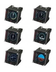 Logitech GSTK PRO FLIGHT INSTRUMENT PANEL Pro Flight Instrument Panel 945-000008 5099206069824 CONTROLLERS E SENSORI GAMES