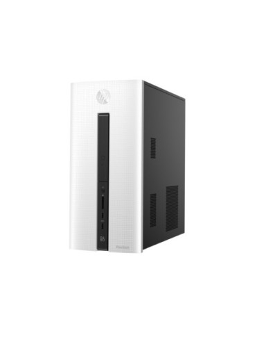 HP Pavilion 550-204nl DDR3-SDRAM A10-7800 AMD A10 8 GB 1000 GB HDD Windows 10 Home PC Nero, Bianco