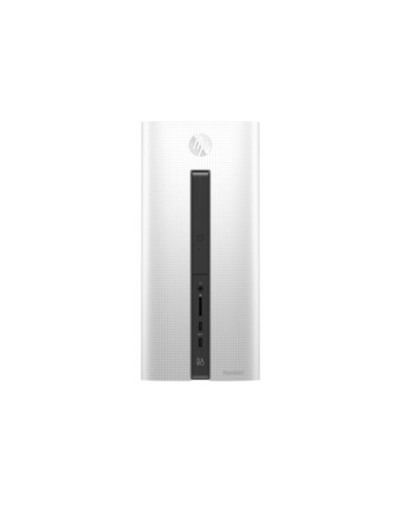 HP Pavilion 550-204nl DDR3-SDRAM A10-7800 AMD A10 8 GB 1000 GB HDD Windows 10 Home PC Nero, Bianco