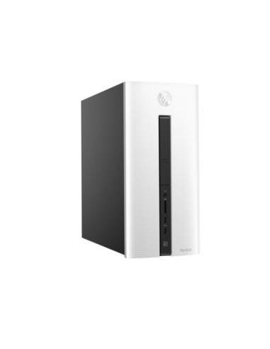 HP Pavilion 550-204nl DDR3-SDRAM A10-7800 AMD A10 8 GB 1000 GB HDD Windows 10 Home PC Nero, Bianco