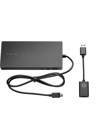 HP Elite USB-C Docking Station Cablato USB 3.2 Gen 1 (3.1 Gen 1) Type-C Nero