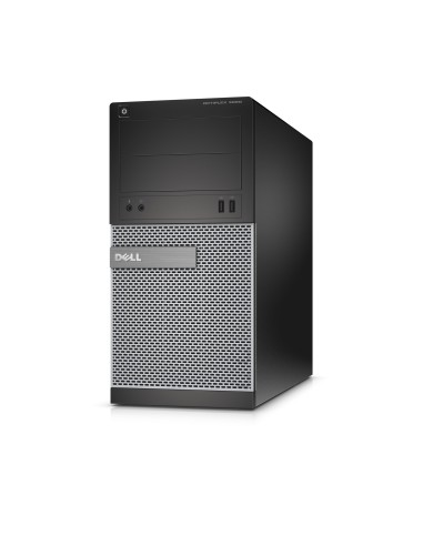 DELL OptiPlex 3020 DDR3-SDRAM G3250 Mini Tower Intel® Pentium® G 4 GB 500 GB HDD Windows 7 Professional PC Nero, Argento