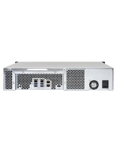 QNAP TS-1253U server NAS e di archiviazione Armadio (2U) Collegamento ethernet LAN Nero, Grigio