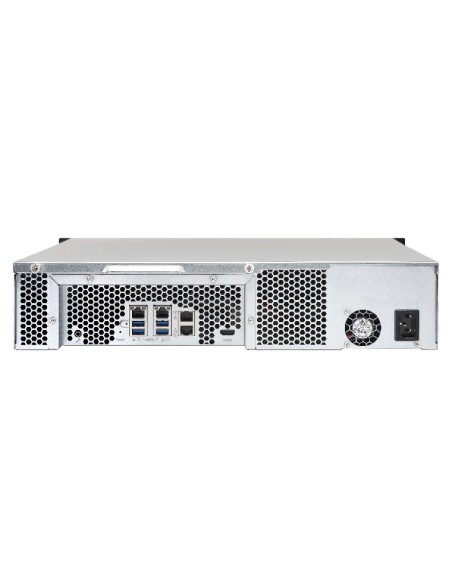 QNAP TS-1253U server NAS e di archiviazione Armadio (2U) Collegamento ethernet LAN Nero, Grigio