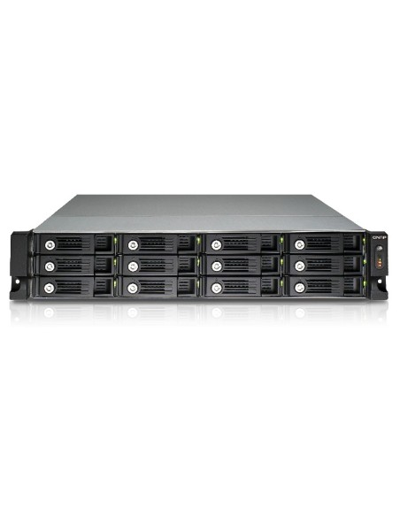 QNAP TS-1253U server NAS e di archiviazione Armadio (2U) Collegamento ethernet LAN Nero, Grigio