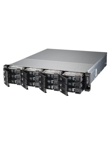 QNAP TS-1253U server NAS e di archiviazione Armadio (2U) Collegamento ethernet LAN Nero, Grigio