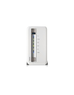 QNAP TS-251C server NAS e di archiviazione Tower Collegamento ethernet LAN Bianco