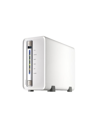 QNAP TS-251C server NAS e di archiviazione Tower Collegamento ethernet LAN Bianco