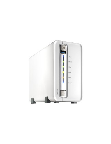 QNAP TS-251C server NAS e di archiviazione Tower Collegamento ethernet LAN Bianco