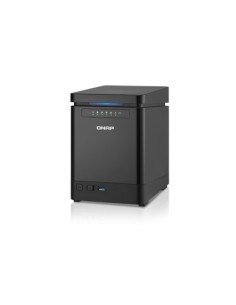 QNAP TS-453mini NAS Collegamento ethernet LAN Nero