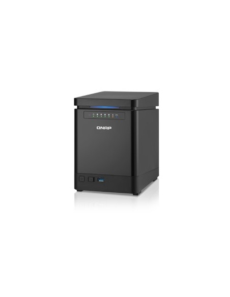 QNAP TS-453mini NAS Collegamento ethernet LAN Nero