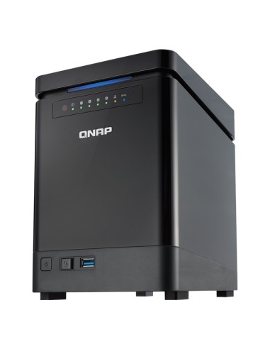 QNAP TS-453mini NAS Collegamento ethernet LAN Nero