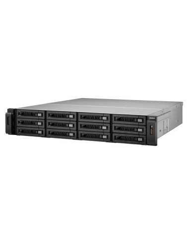 QNAP TS-EC1279U-SAS-RP server NAS e di archiviazione Server di archiviazione Armadio (2U) Collegamento ethernet LAN Nero,