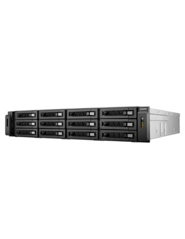 QNAP TS-EC1279U-SAS-RP server NAS e di archiviazione Server di archiviazione Armadio (2U) Collegamento ethernet LAN Nero,