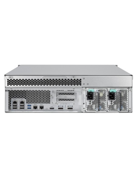 QNAP TS-EC1679U-SAS-RP server NAS e di archiviazione Server di archiviazione Armadio (3U) Collegamento ethernet LAN Nero,