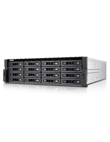 QNAP TS-EC1680U-RP server NAS e di archiviazione Armadio (3U) Collegamento ethernet LAN Grigio