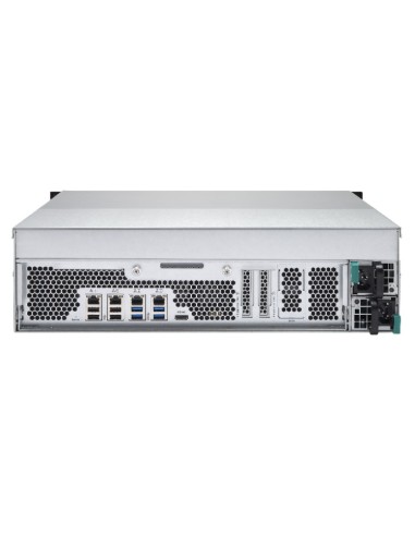 QNAP TS-EC1680U-RP server NAS e di archiviazione Armadio (3U) Collegamento ethernet LAN Grigio