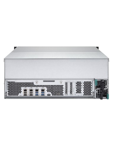 QNAP TS-EC2480U-RP server NAS e di archiviazione Armadio (4U) Collegamento ethernet LAN Grigio E3-1200V3