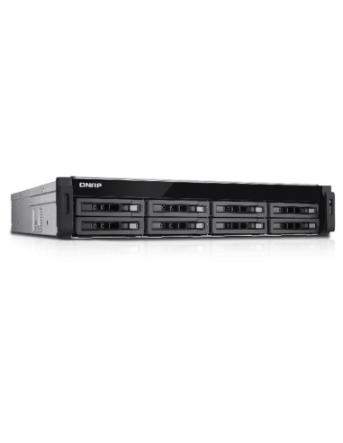 QNAP TS-EC880U-RP server NAS e di archiviazione Armadio (2U) Collegamento ethernet LAN Nero, Grigio