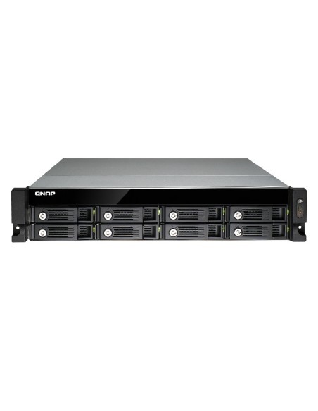 QNAP TVS-871U-RP NAS Armadio (2U) Collegamento ethernet LAN Nero, Grigio G3250
