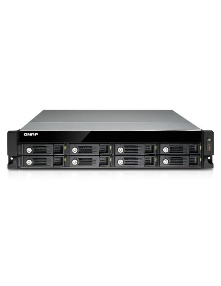 QNAP TVS-871U-RP NAS Armadio (2U) Collegamento ethernet LAN Nero, Grigio G3250
