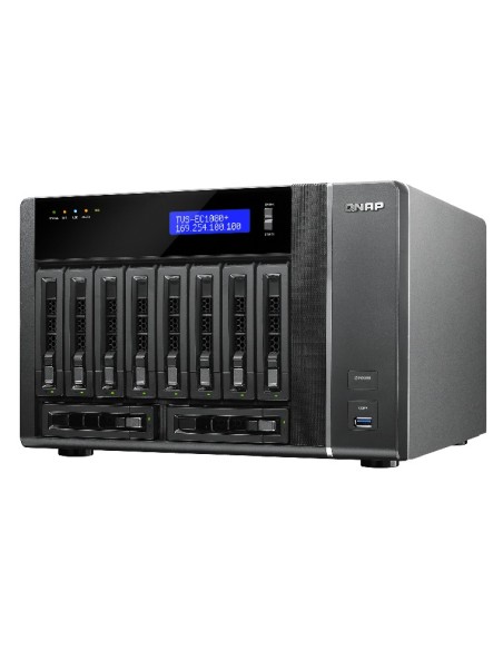 QNAP TVS-EC1080+ NAS Tower Collegamento ethernet LAN Nero E3-1245V3