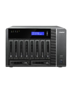 QNAP TVS-EC1080-I3-8G server NAS e di archiviazione Tower Collegamento ethernet LAN Nero i3-4150