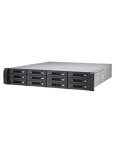 QNAP TVS-EC1280U-SAS-RP NAS Armadio (2U) Collegamento ethernet LAN Nero E3-1246V3