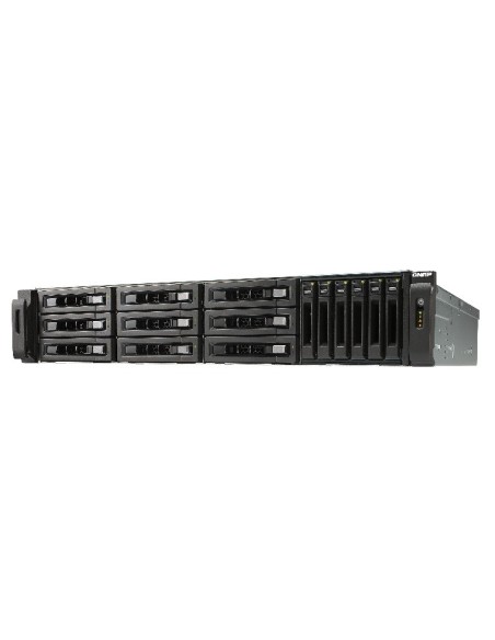 QNAP TVS-EC1580MU-SAS-RP NAS Armadio (3U) Collegamento ethernet LAN Nero E3-1246V3