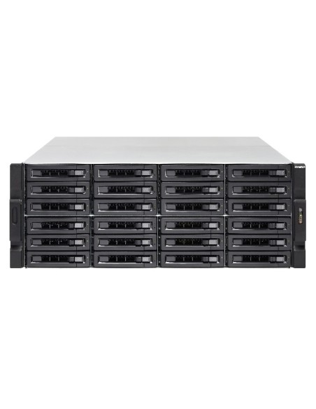 QNAP TVS-EC2480U-SAS-RP NAS Armadio (4U) Collegamento ethernet LAN Nero, Grigio E3-1246V3