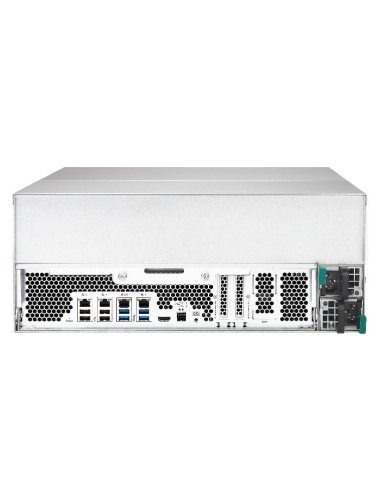 QNAP TVS-EC2480U-SAS-RP NAS Armadio (4U) Collegamento ethernet LAN Nero, Grigio E3-1246V3