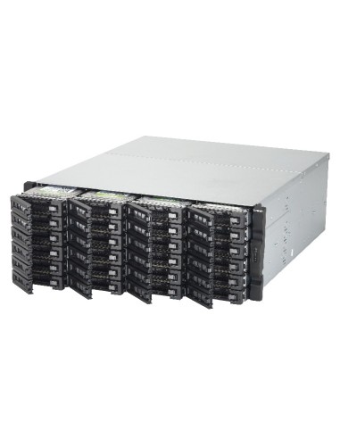 QNAP TVS-EC2480U-SAS-RP NAS Armadio (4U) Collegamento ethernet LAN Nero, Grigio E3-1246V3