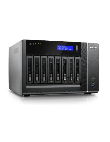 QNAP TVS-EC880-E3-16G server NAS e di archiviazione Tower Collegamento ethernet LAN Nero E3-1245V3