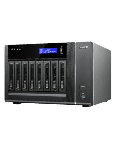 QNAP TVS-EC880-E3-16G server NAS e di archiviazione Tower Collegamento ethernet LAN Nero E3-1245V3