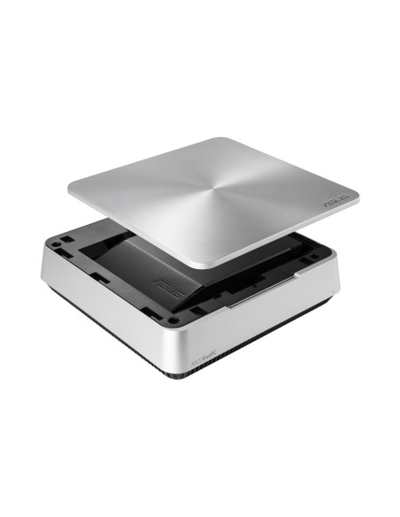 ASUS VivoMini VM42-S160Y DDR3L-SDRAM 2957U Intel® Celeron® 2 GB 32 GB SSD Windows 8.1 with Bing Mini PC Argento